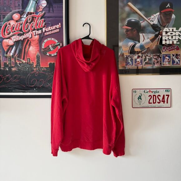 Y2K Adidas Kansas Thrashed Hoodie - Picture 2 of 8